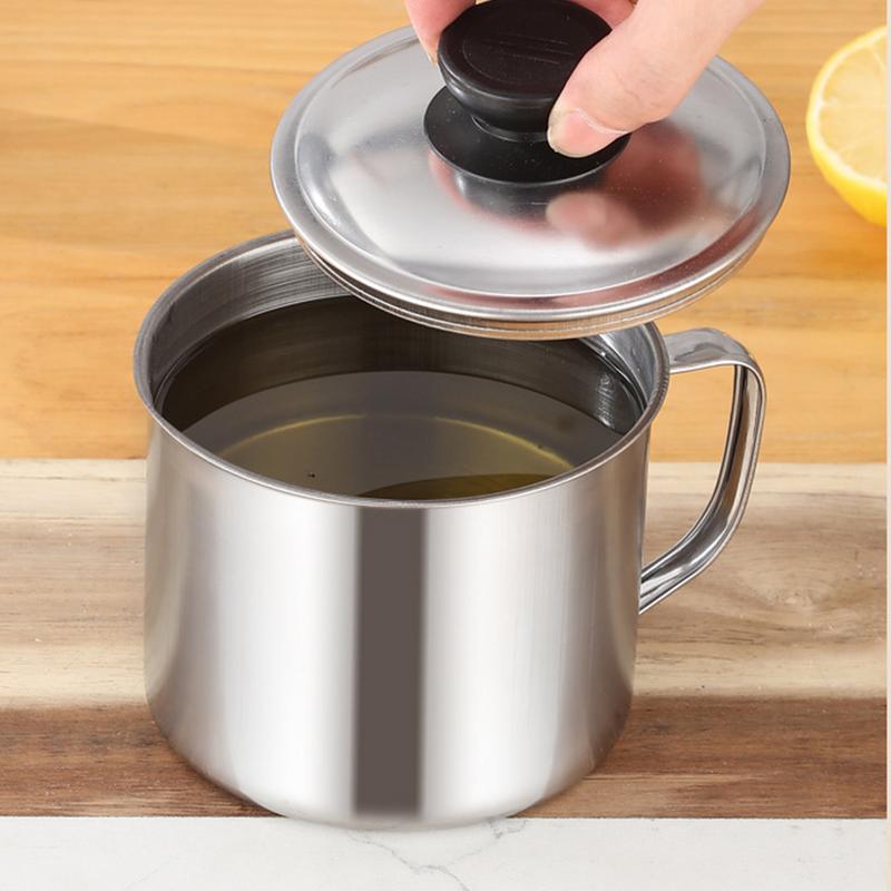 الفولاذ المقاوم للصدأ فلتر زيت - مراجعة Home Cooking Oil Filter وسعره