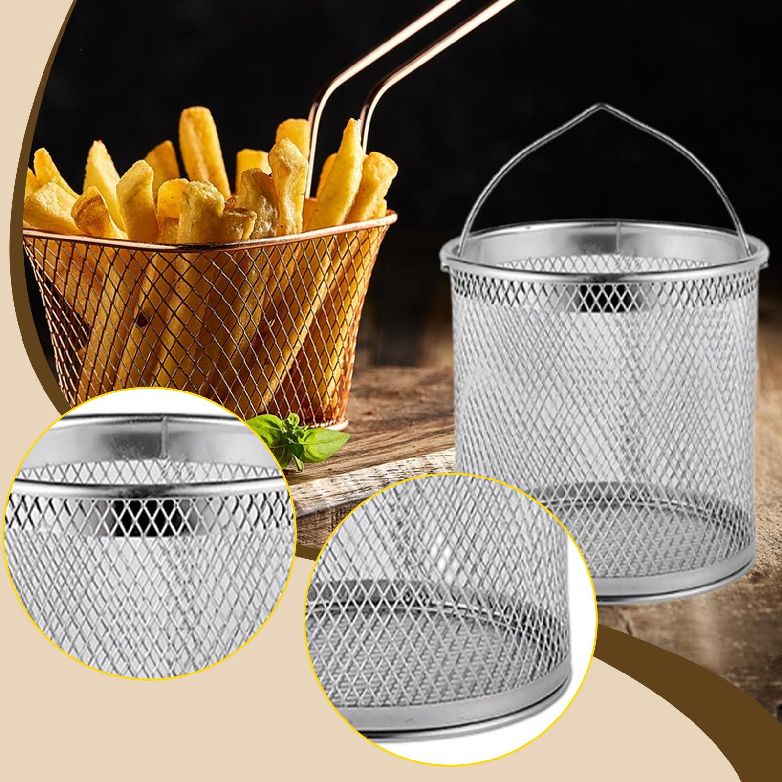 سلة قلي عميقة من الستانلس ستيل - مراجعة Home Cooking Oil Filter وسعره