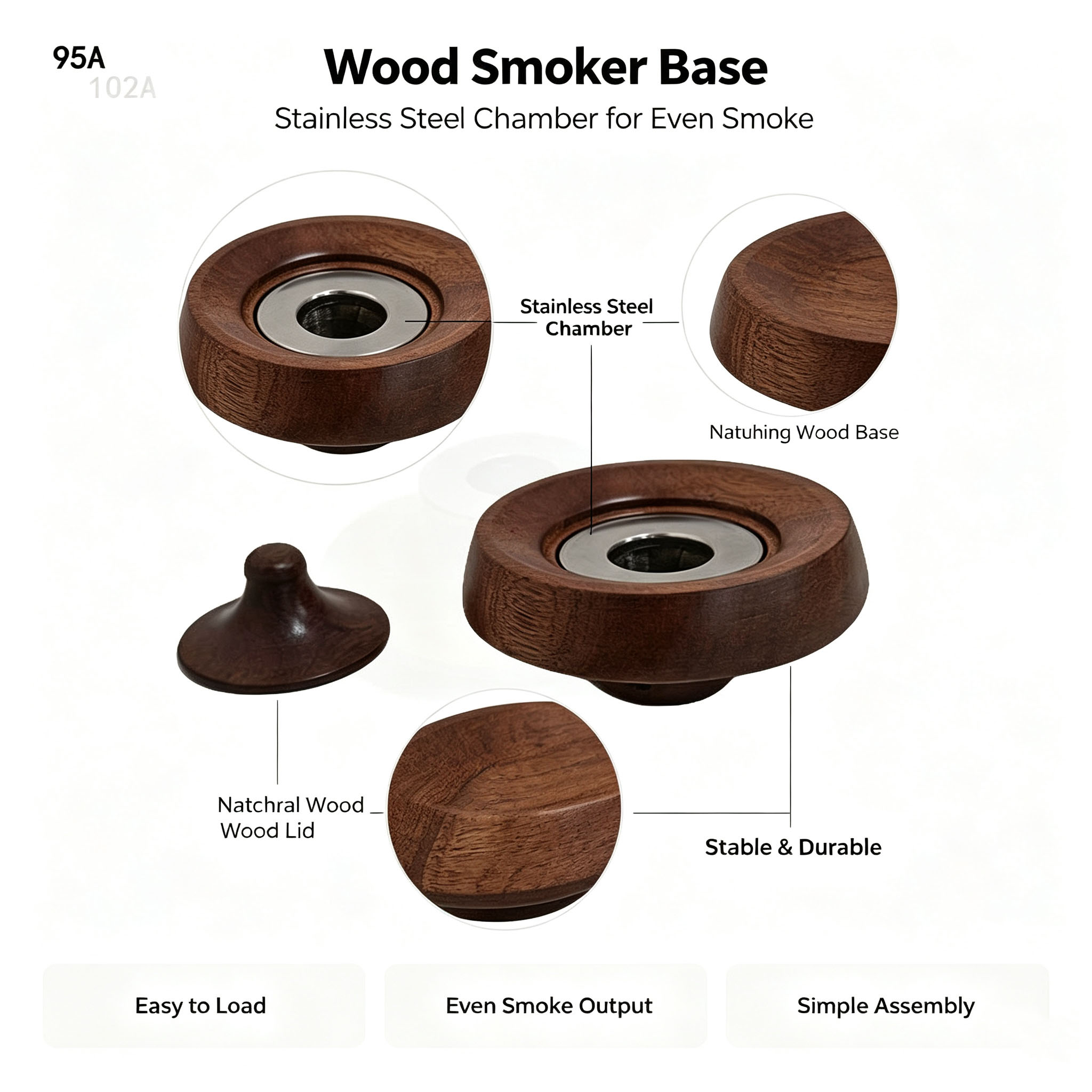 طقم تدخين الكوكتيل مع غطاء خشب - مراجعة Smoker Box Wood Chip وسعره