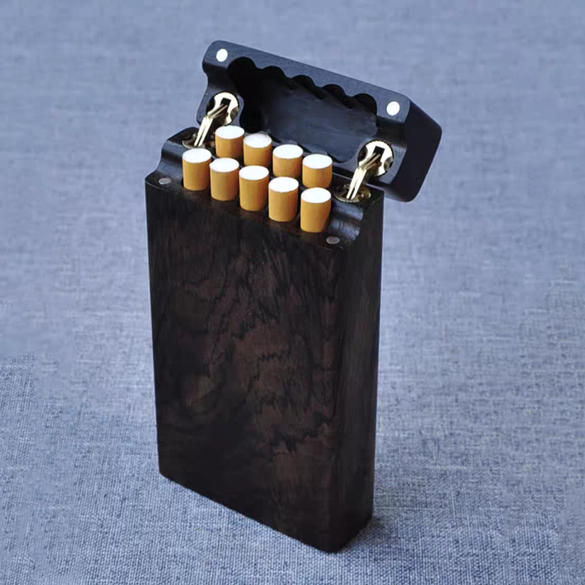 علبة سجائر خشب الأبنوس قابلة ل - مراجعة Smoker Box Wood Chip وسعره