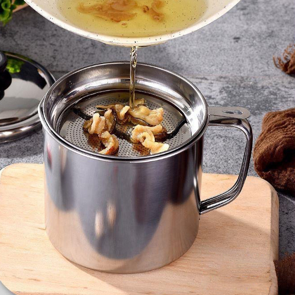 مجموعة واحدة من مصفاة الزيت ال - مراجعة Home Cooking Oil Filter وسعره